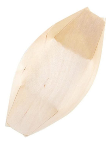 Bandejas De Madeira Para Salgados E Frutas 100pcs - Festas