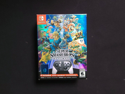 Caja De Super Smash Bros Ultimate Bundle Edition