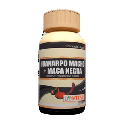 Huanarpo Macho + Maca Negra - D'nattive X 120 Cápsulas