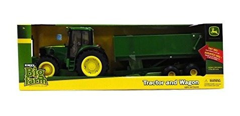 Ertl John Deere Big Farm Tractor Con Carro