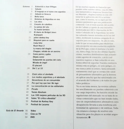 El Amante Cine 115 Los Otros , Réquiem Para Un Sueño , Zizek (Usado)