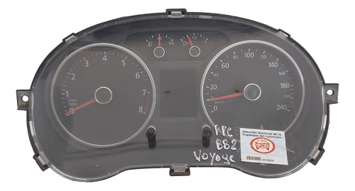 123. Instrumental Velocimetro Volkswagen Voyage 1.6 (Usado)