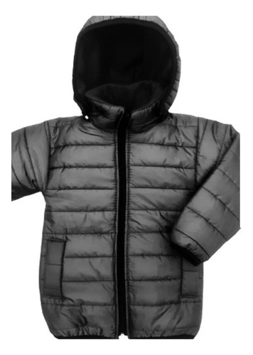 Campera Abrigada Interior Polar Y Guata Adolescentes 