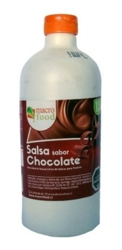 10 Salsas Dulces Chocolate Premium 1 Lt Macro Food