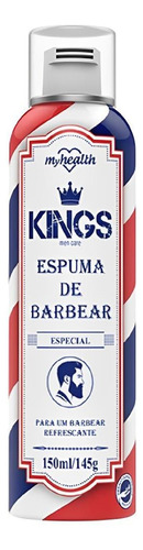 Espuma De Barbear Kings 150 Ml My Health