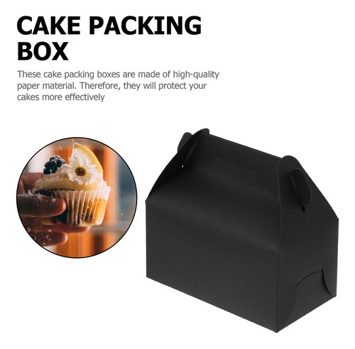 Caja Portátil Para Tartas, Vaso De Papel, 20