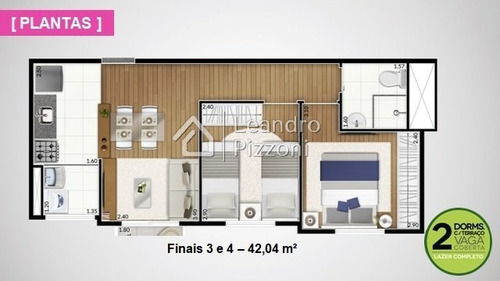 Residencial Moratta Parque Espacial Sbc 42,13 M2 Vaga Moto - Apartamento A Venda No Bairro Dos Casa - São Bernardo Do Campo, Sp - 20175-moratta-4213-moto
