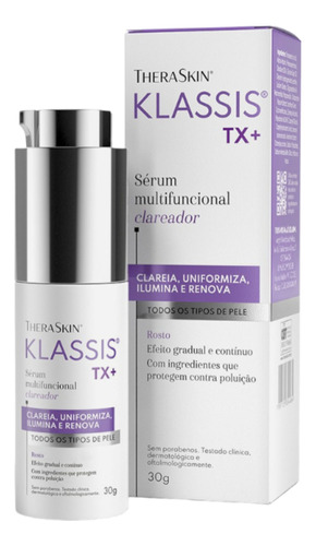 Sérum Facial  Clareador Theraskin Klassis Tx+ 30g