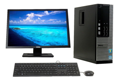 Dell Optiplex  Desktop Core I5 8gb 500gb Lcd 22 Dell