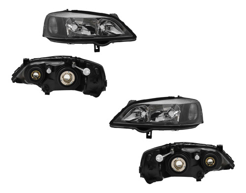 Par De Faros F/negro Astra 2000-2001-2002-2003 Opt