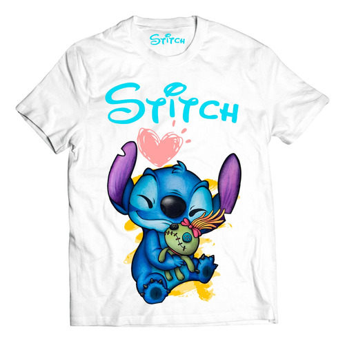 Playeras De Stitch 2 Piezas Hombre O Mujer