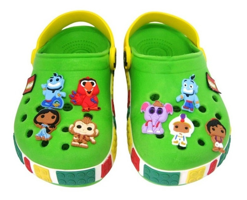 Pin Para Crocs Aladdin Kit Com 8 Pins | MercadoLivre