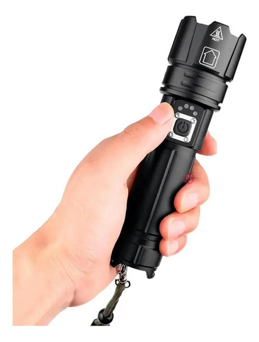 Linterna Tecnolab Led Zoom Telescópico Tl543