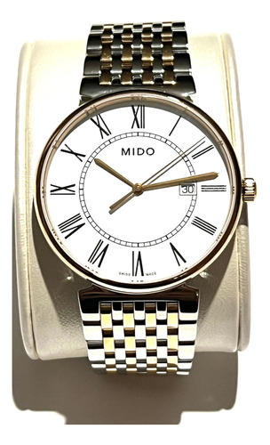 Reloj Mido Dorada De Cuarzo Para Caballero (m033410a)