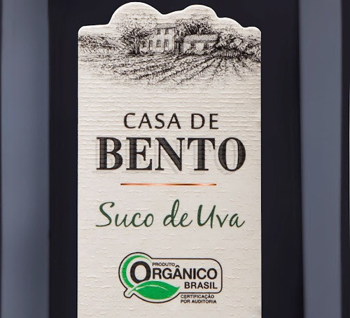 Imagem 3 de 3 de 6x Suco De Uva Integral Casa De Bento Organic 1l