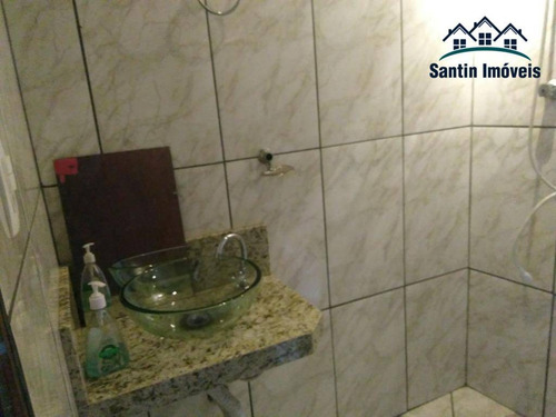 Imagem 13 de 21 de Casa Térrea Coberta Com Laje Com 3 Dormitórios,03 Vagas De Garagem À Venda, 140 M² Por R$ 335.000 - Condomínio Maracanã - Santo André/sp - Ca0126