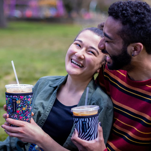 Sok It Java Sok - Funda De Neopreno Aislada Para Taza De Caf