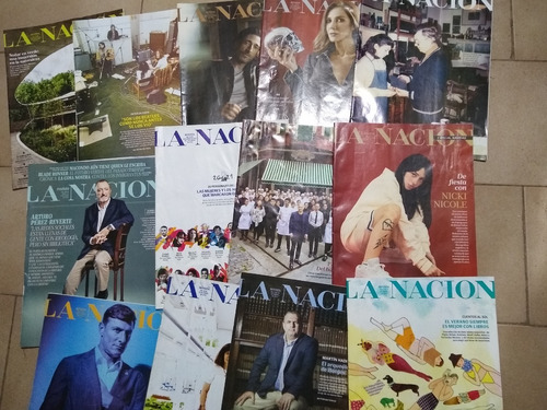 Revista La Nacion (lote 5unidades) Años 2017 Y 2021