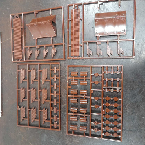 Imagem 3 de 3 de Plastimodelo Acampamento Alemão Ww2 Fujimi 1:76 Sem Caixa