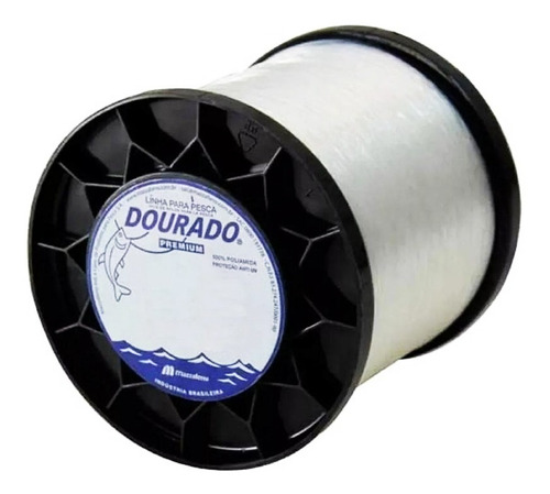 Linha Mazzaferro Dourado 250g - 0,30mm Cor Branco