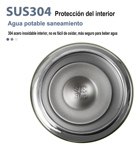 Termo Vaso Botella Acero Inoxidable Con Fría/caliente 32 Oz