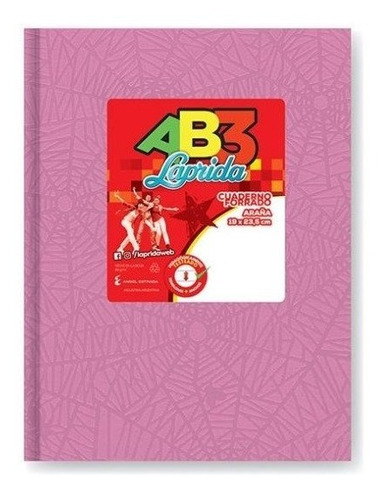 Cuaderno Laprida Ab3 Tipo Abc E3 X 50 Hojas  Tapa Dura 