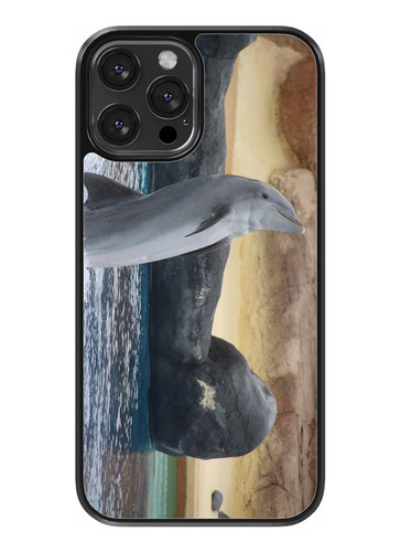 Funda Diseño Para Huawei Delfines De Playa #1