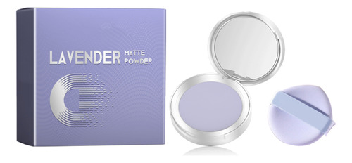 U Lavender Matte Powder Oil Control Utilizado Para Silky Pow