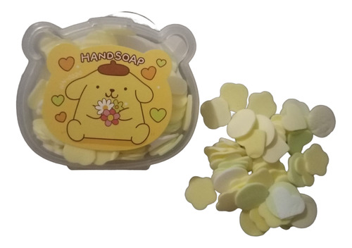 Diadema De Maquillaje Mas Láminas Jabón Kuromi Pompompurin Amarillo Pompompurin