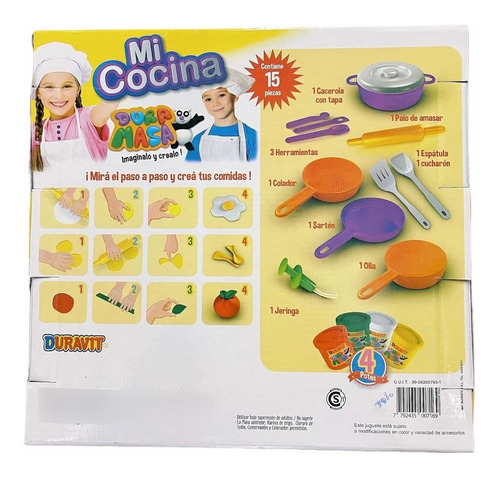 Imagen 3 de 6 de Duravit Dura Masa Mi Cocina 15 Accesorios Juego De Masas