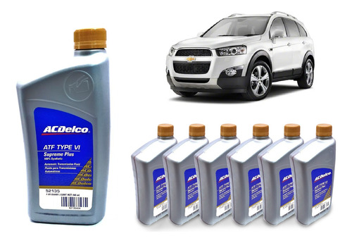 Aceite Sintético Acdelco Para Caja Automática X 6 Unds