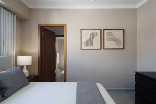 Apartamento Amueblado En Alquiler En Evaristo Morales