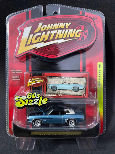 Johnny Lightning 60s Sizzle Camaro R5 Ss