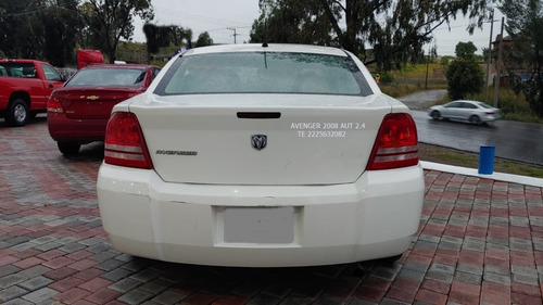 Imagen 4 de 10 de Dodge Avenger 2008 Se Atx Sedan 4 Cil 2.4 Lts Automatico