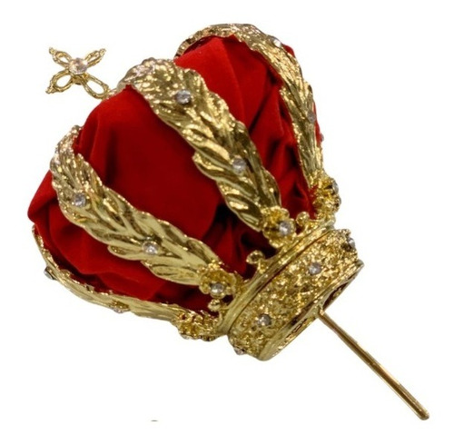 Coroa Oficial Para Nossa Senhora Aparecida Folheada