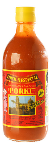 Salsa Porkie Especial Caja Con 9 Piezas De 370 Mililitros