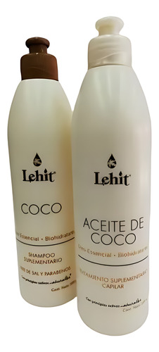 Lehit Kit Aceite De Coco