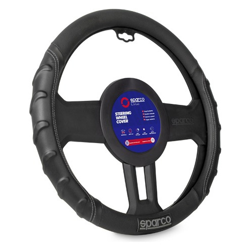 Funda Cubre Volante Forro De Timon Costura Sparco Sps102gr