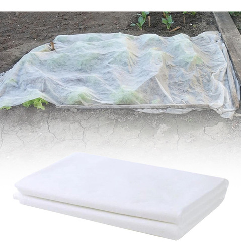 Manta De Tela Blanca Anticongelante Para , 6,56 X 49,2 Pies