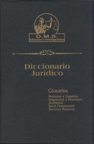 Imagen 1 de 4 de Diccionario Jurídico -dms Ediciones
