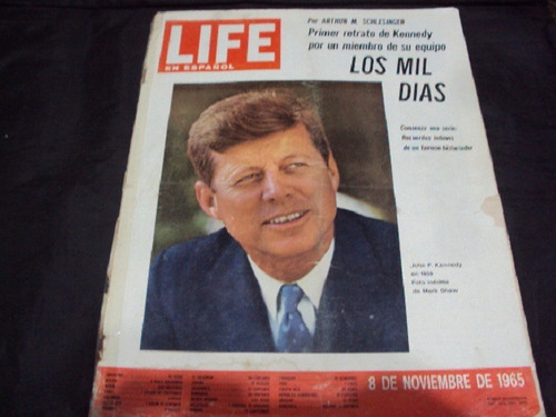 Revista Life En Español (8/11/1965) Mil Dias Sin Kennedy 