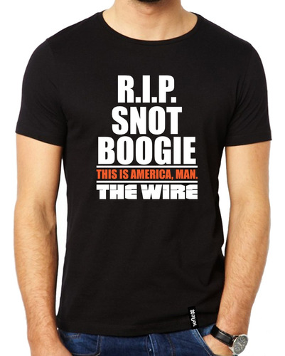 Remera The Wire 100% Algodón 100% Premium