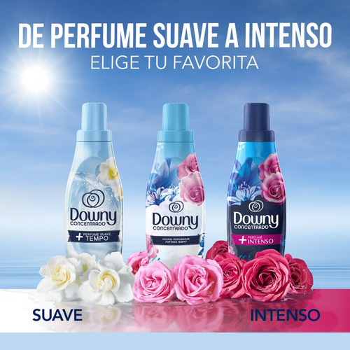 Suavizante Downy Brisa Suave Perfume Suave 500ml Rinde 2l
