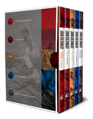 Box De Livros Históricos Para Todos De John Goldingay E José Fernando Cristófalo Edição 1 Em Português 2022 Editora Thomas Nelson Brasil