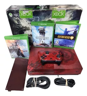 Microsoft Xbox One S 2tb Gears Of War4 Limited Edition, Rojo