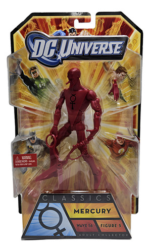 ### Mattel Dc Universe Bane Baf Mercury Metal Men Wave 16 #