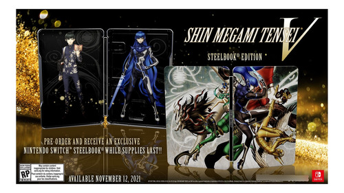 Shin Megami Tensei V Steelbook Edition - Switch - Juppon