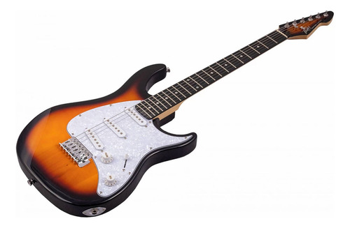 Guitarra Eléctrica 3014750 Color Sunburst Raptor Custom Sunb