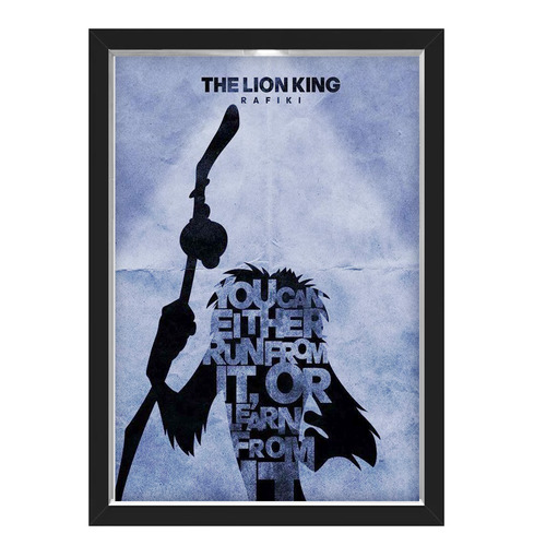 Imagem 1 de 1 de Quadro Caixa Lion King 02