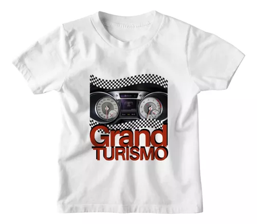 Camiseta Infantil Carro de Corrida